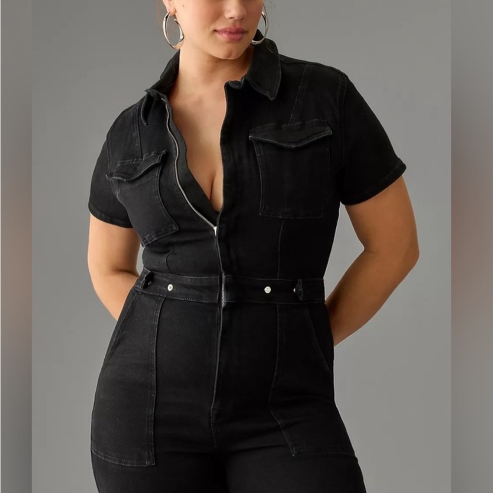 Good American Fit For Success Bootcut Jumpsuit